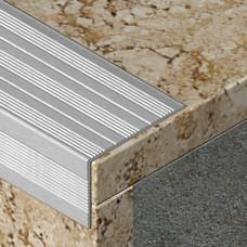 L profil za zaštitu ivice stepništa od aluminijuma dimenzija 41x25mm